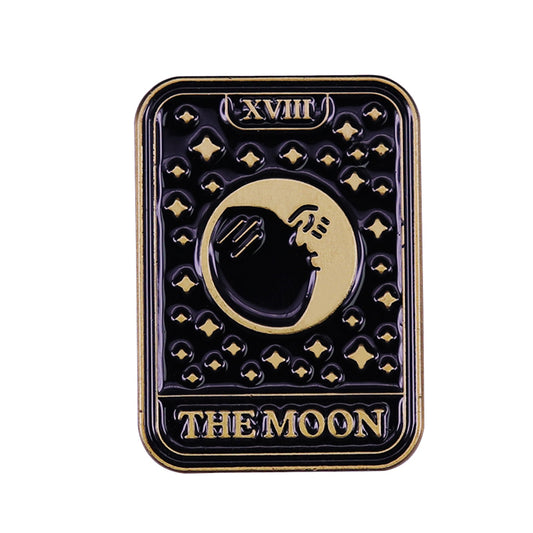 The Moon Tarot Pin