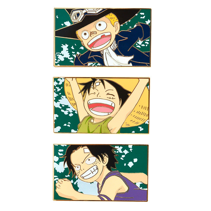 One Piece: The Childhood of the Three Pirate Brothers Pin