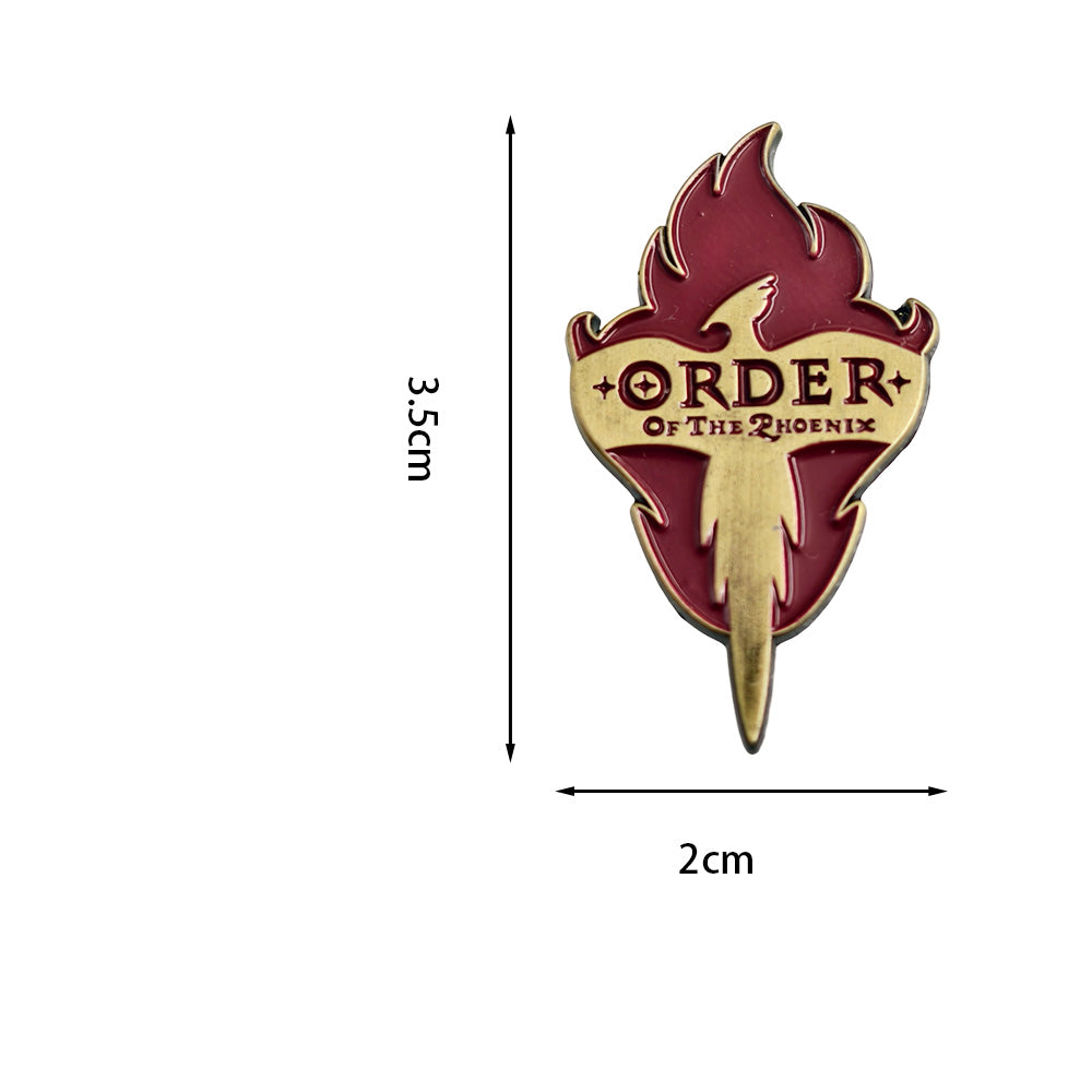 Blaze Phoenix Suit Jacket Pin