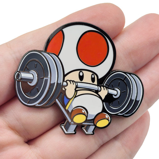 Mario Game Fitness Kinopio Pin