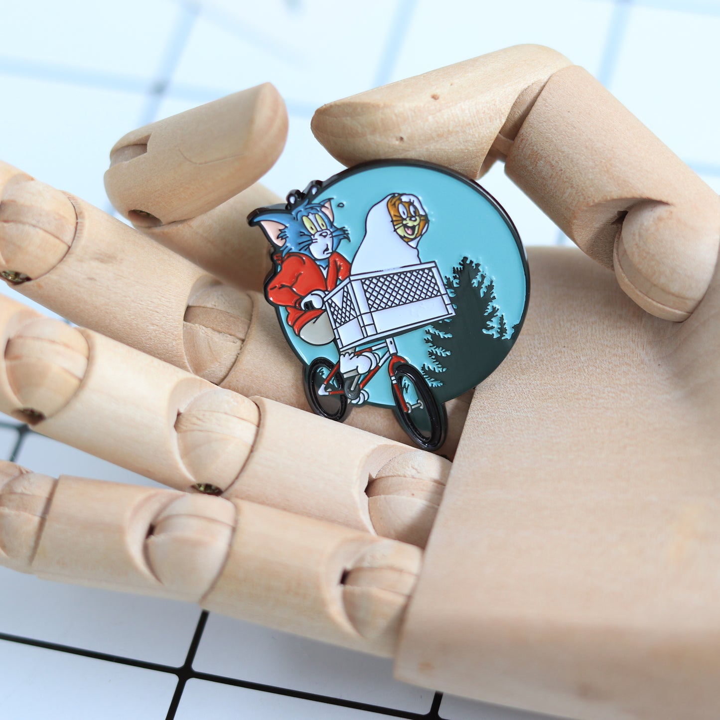 Tom And Jerry E.T. Ride Pin