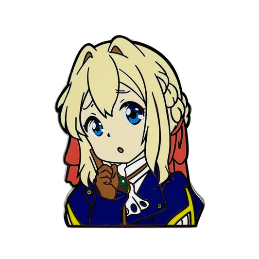 Violet Evergarden Cute Cartoon Violet Evergarden Pin