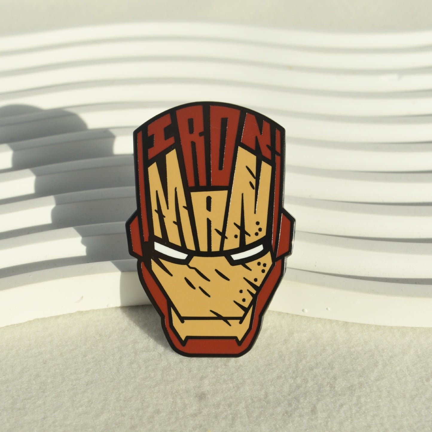 Iron Man Mask Pin