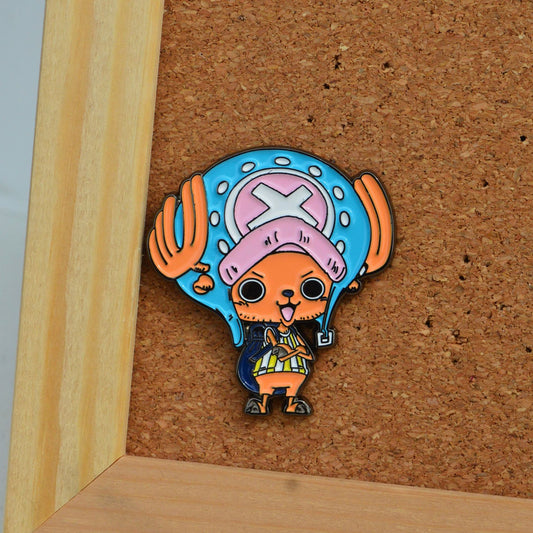 One Piece Straw Hats Pin