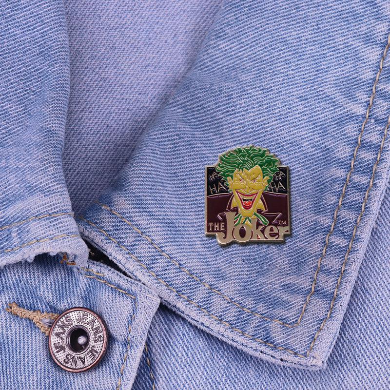 The Joker "Hahahaha" Batman Pin