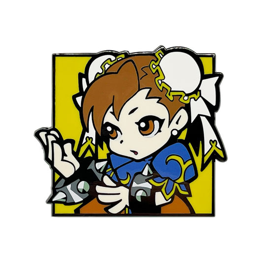 Street Fighter Ryu Ken Akuma Hadoken Pin