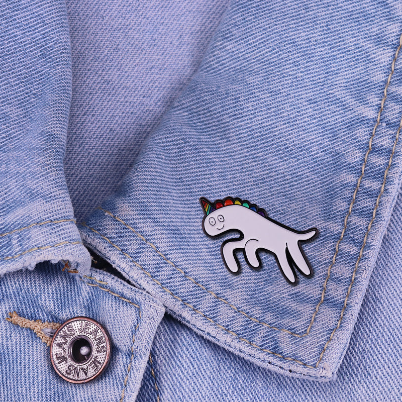 Rainbow Unicorn Pin