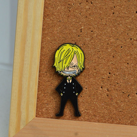 One Piece Straw Hats Pin