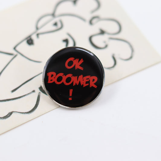 Ok Boomer Pin