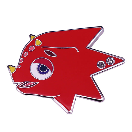 front view of Animal Crossing Game Pin
