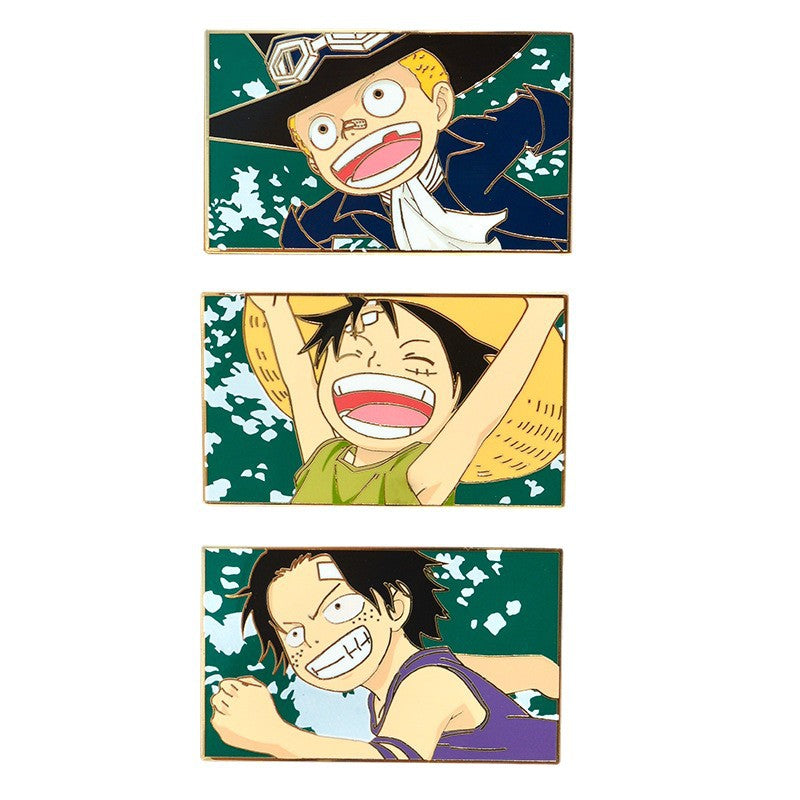 One Piece: The Childhood of the Three Pirate Brothers Pin