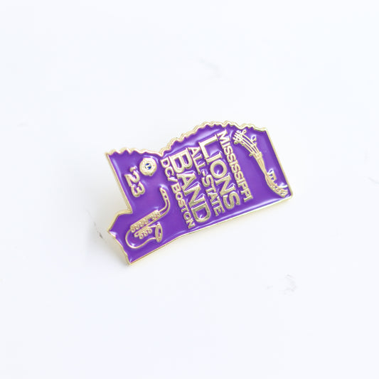 Mississippi Lions Pin