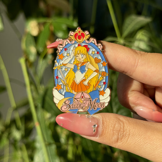 Sailor Moon Usagi Tsukino Rei Hino Makoto Kino Ami Mizuno Minako Aino Pin