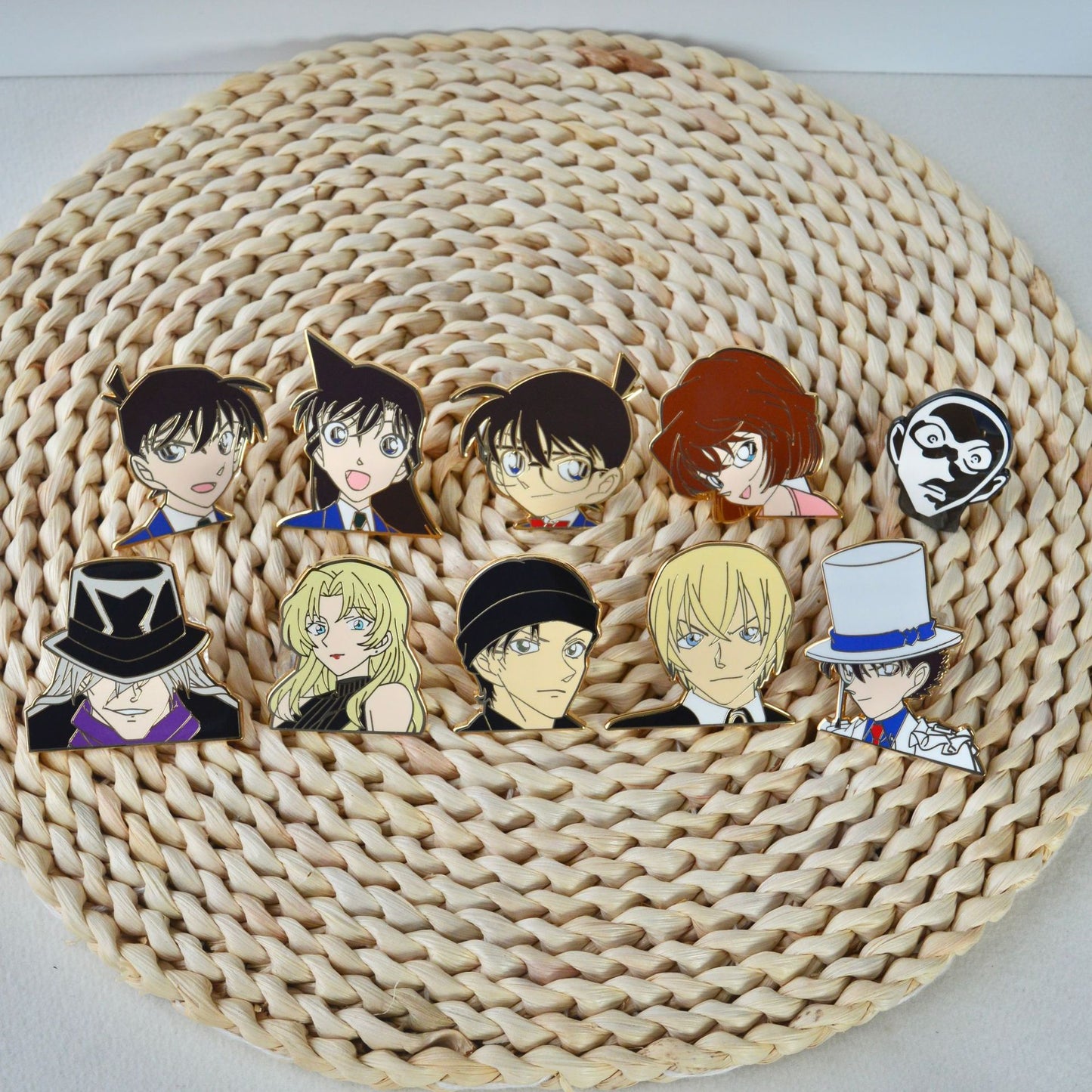 Detective Conan: Kaito Kid, Ai Haibara, Tooru Amuro, Gin Pin