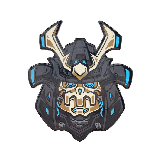 Robot Samurai Punk Future Style Pin