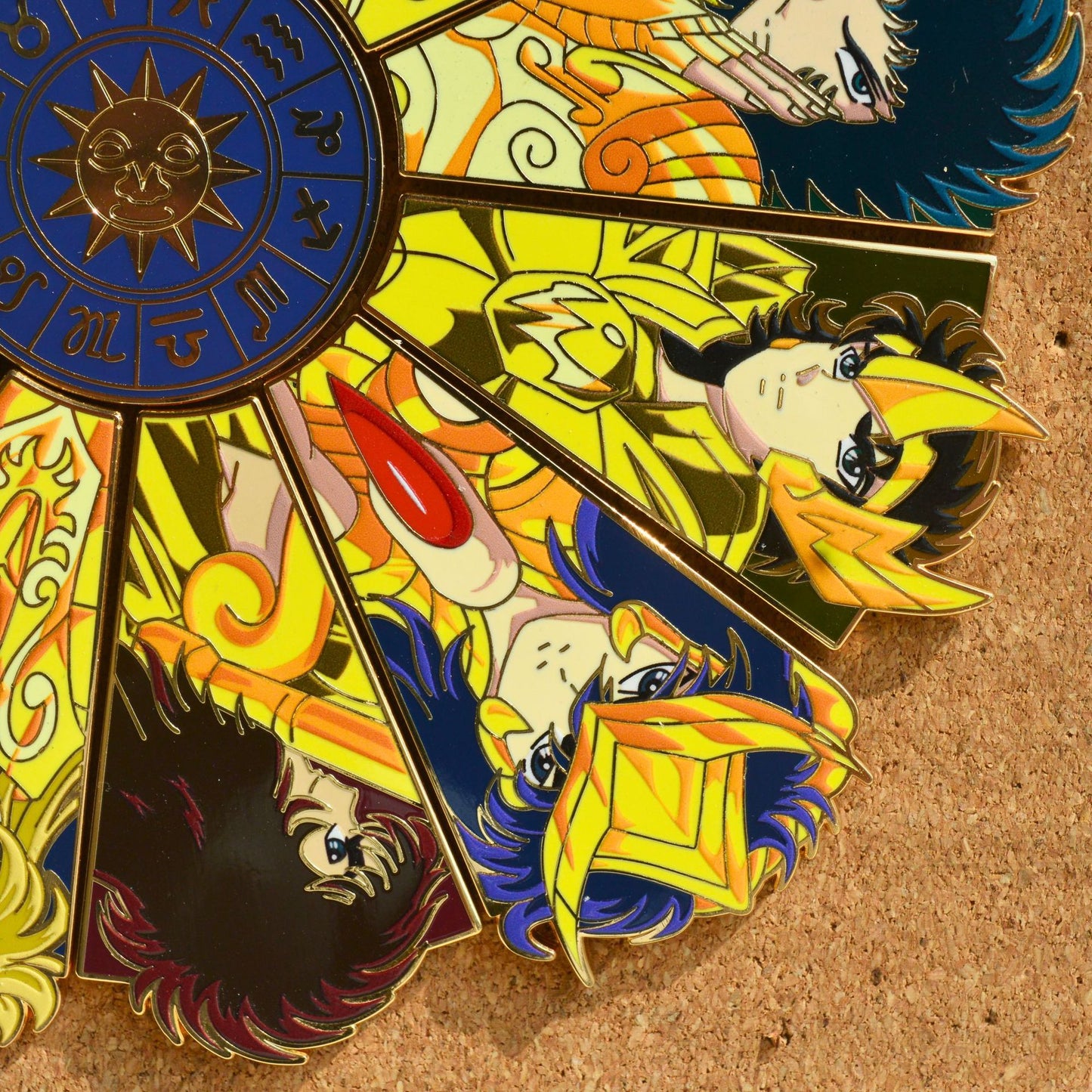 Saint Seiya: Knights of the Zodiac - Gold Twelve Palaces Pin
