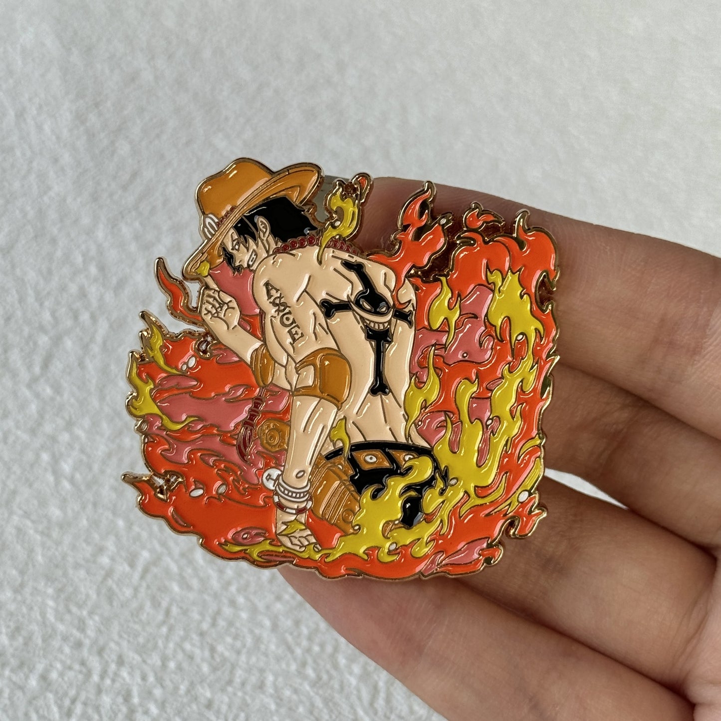 One Piece Ace Pin