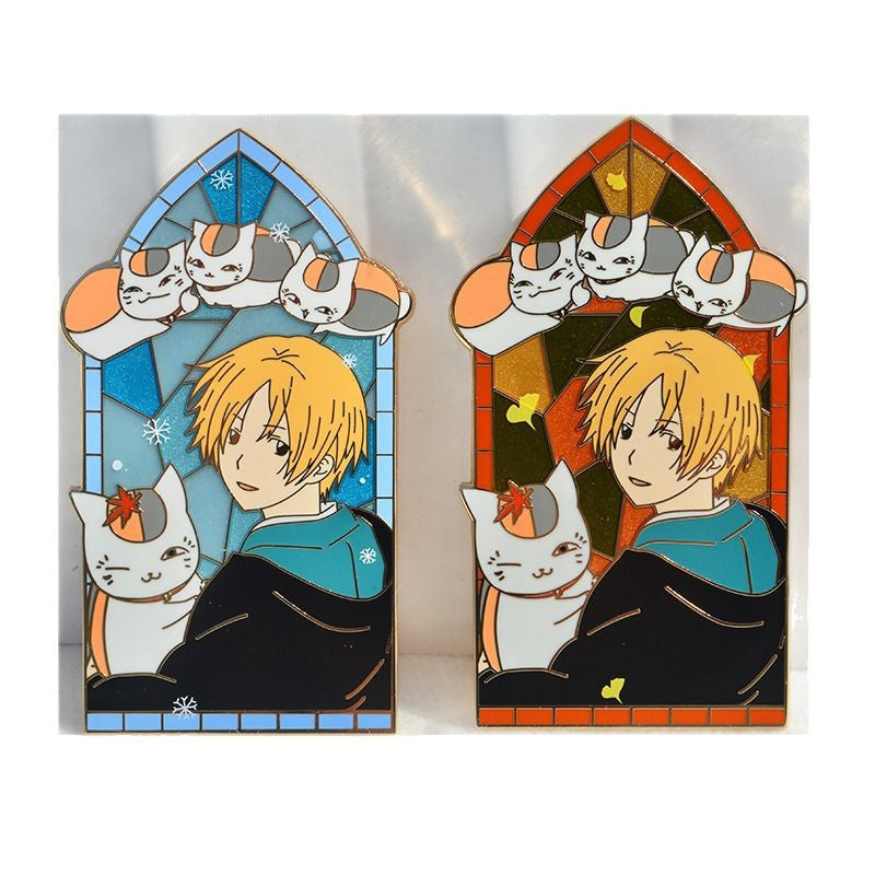 Natsume's Book of Friends Natsume Takashi Nyanko-sensei Pin