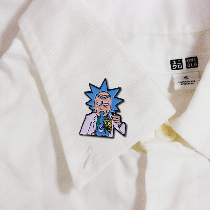 Mad Scientist Rick Pin
