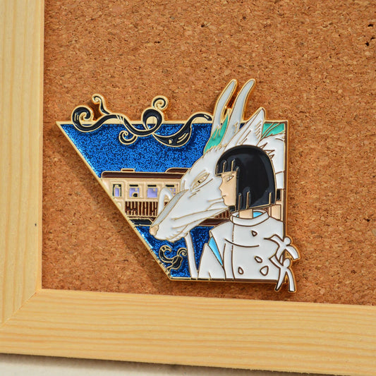 Spirited Away Chihiro Haku Pin