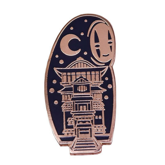 Spirited Away Bathhouse And No-Face Man Pin