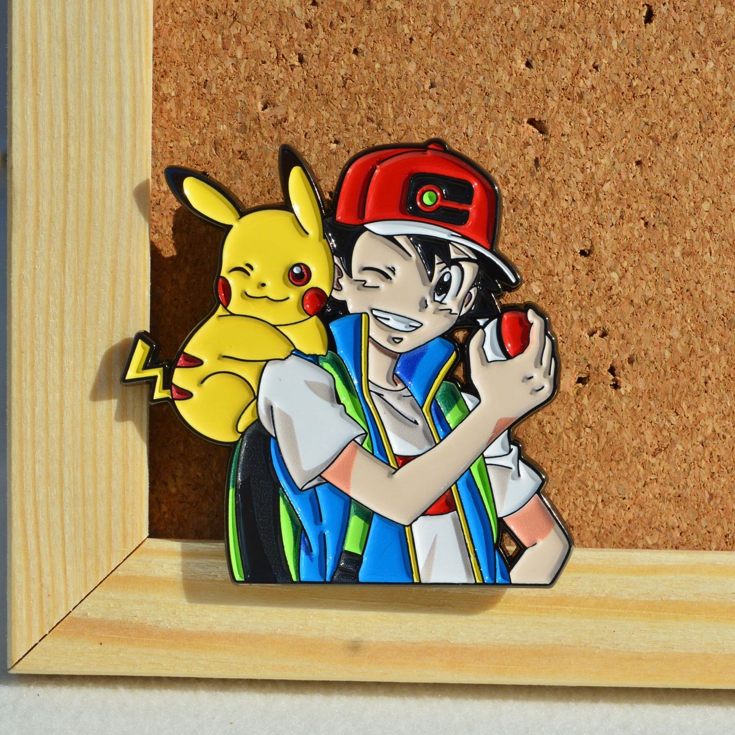 Pokémon Ash & Pikachu Pin