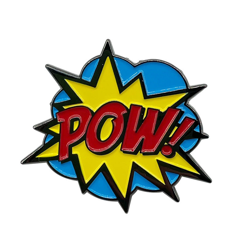 Manga Explosion POW Pin