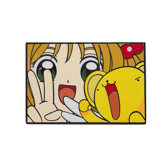 Cardcaptor Sakura Sakura & Kero-chan Sticker Pin