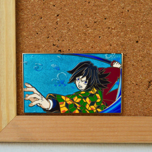 Demon Slayer: Kimetsu no Yaiba Giyu Tomioka, Obanai Iguro, Kyojuro Rengoku Pin