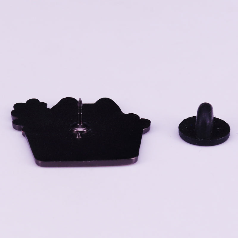 Flowerpot Cat Pin