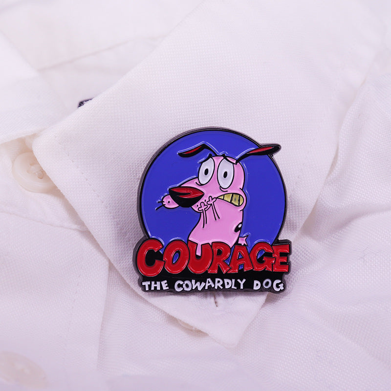 Courage The Cowardly Dog Pin