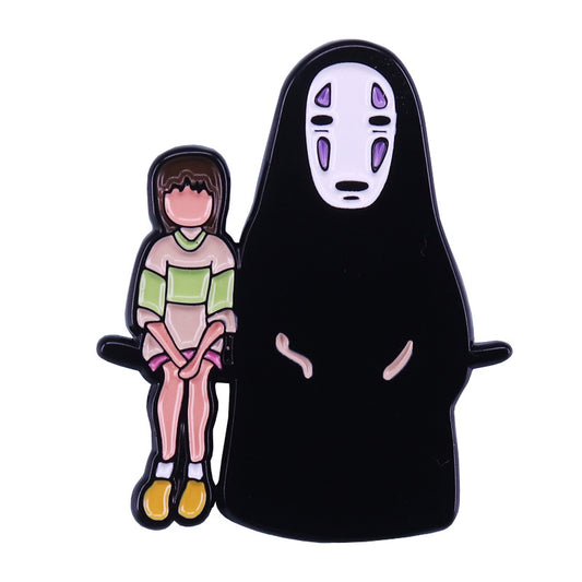 Chihiro And No-Face Pin