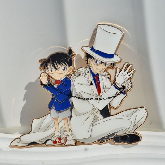 Detective Conan: Kaito Kid vs. Conan Edogawa Pin