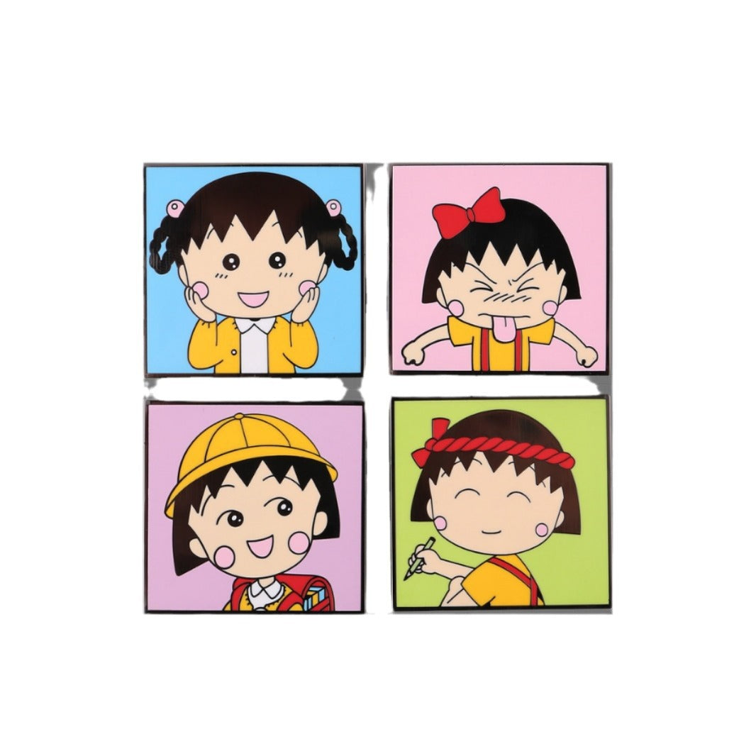 Chibi Maruko-chan Boys and Girls Pin