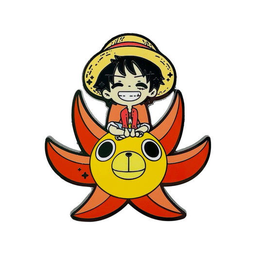 One Piece Luffy Zoro Pin