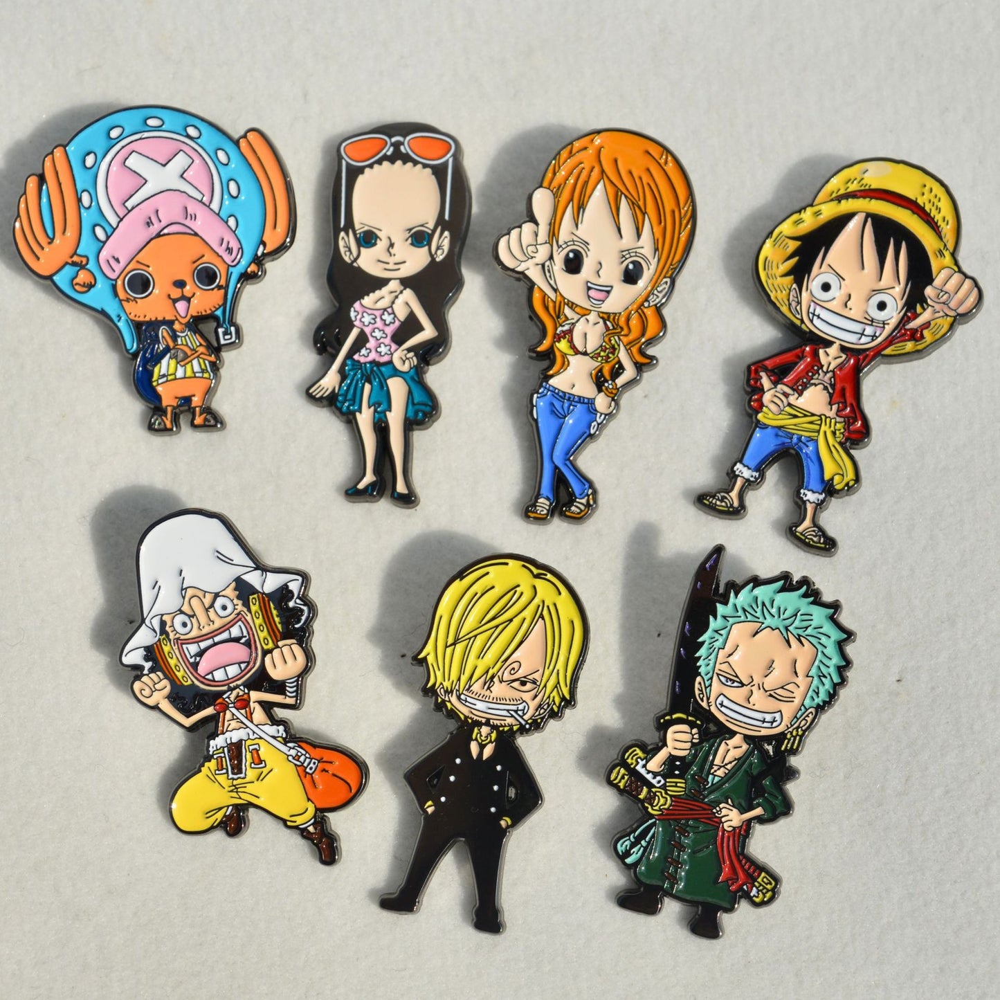 One Piece Straw Hats Pin