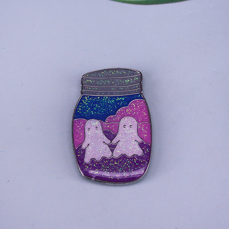 Ghost In The Bottle Pin