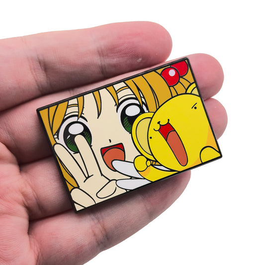 Cardcaptor Sakura Sakura & Kero-chan Sticker Pin