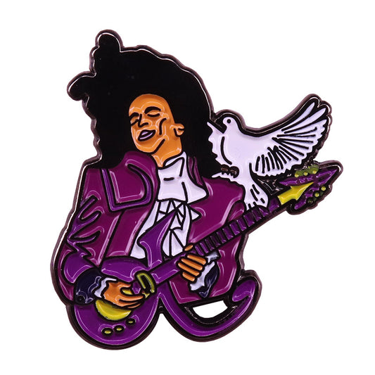 Purple Rain Guitar Prince Pin