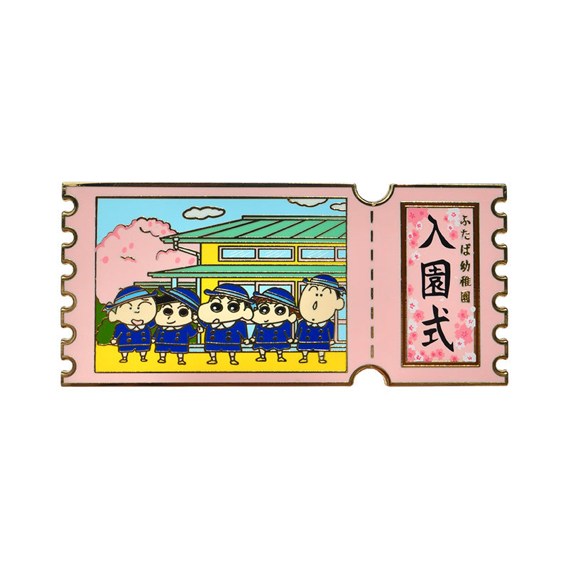 Crayon Shin-chan: Enrollment Ceremony Pin