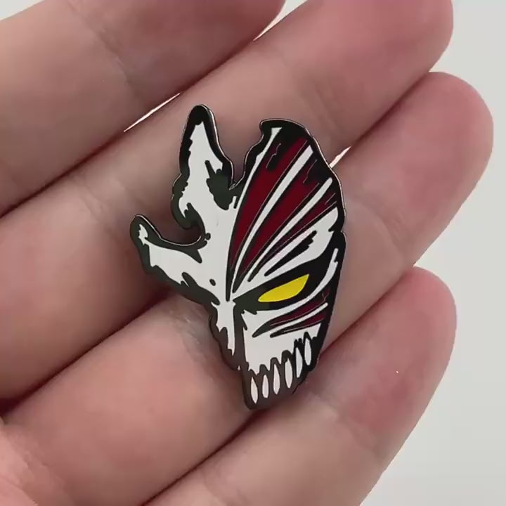 video of Death Mask Luminous Bleach Ichigo Hollowfication Pin