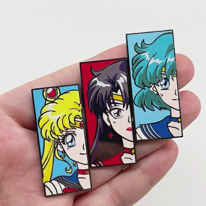 video of Sailor Moon Cartoon Bestie Pin