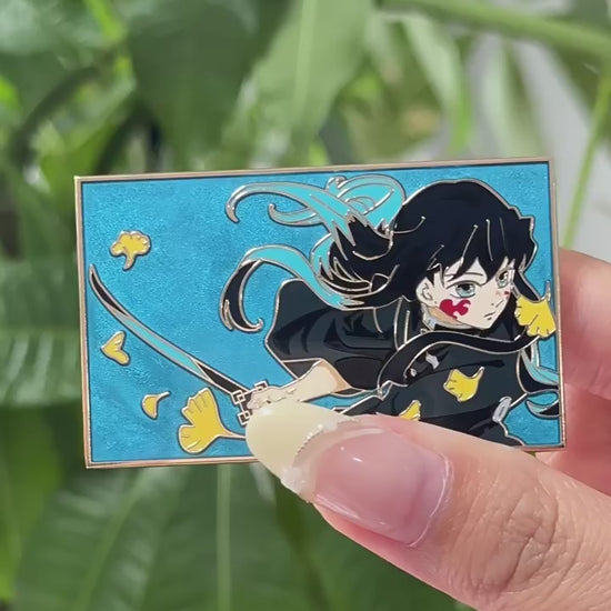 video of Demon Slayer: Kimetsu no Yaiba - Muichiro Tokito, Mist Hashira Pin