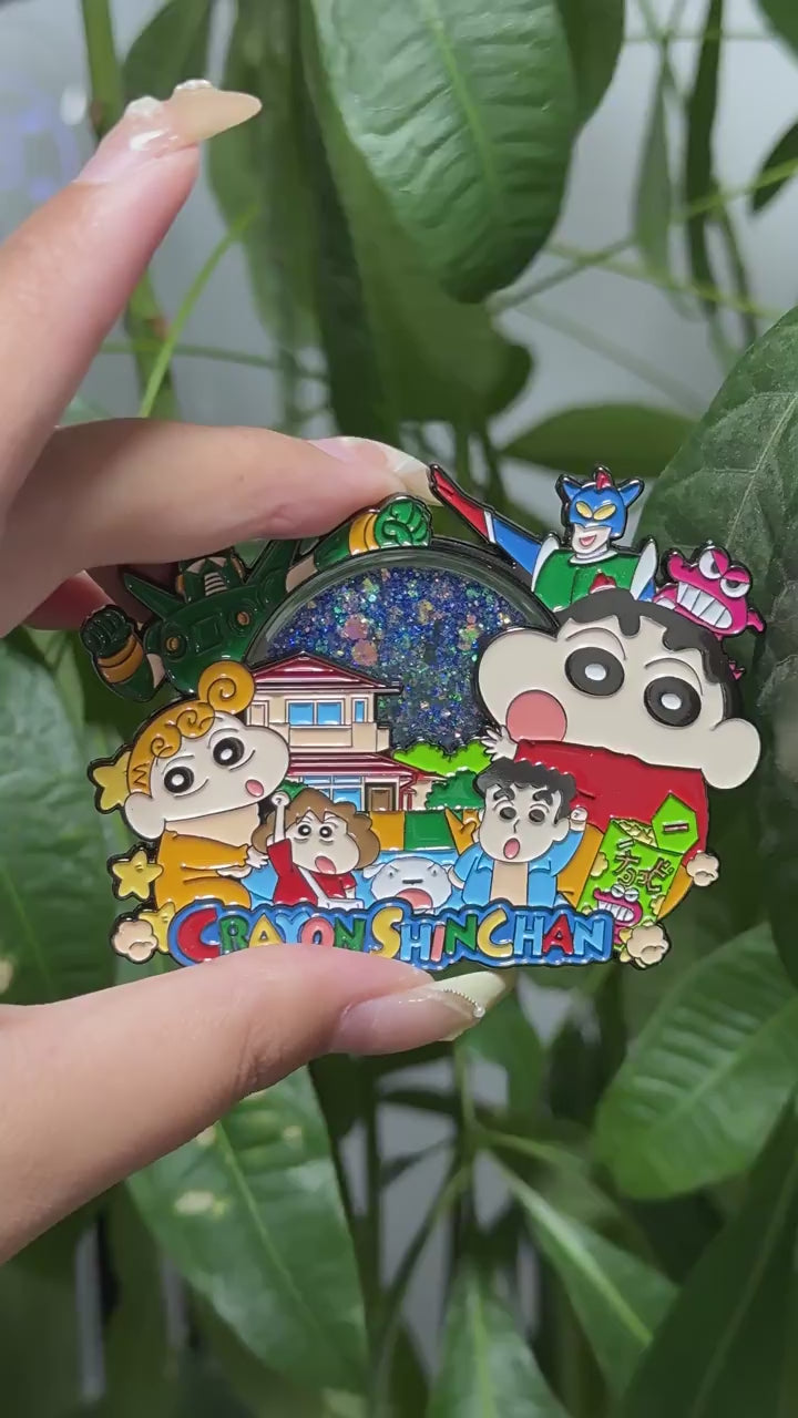 video of Crayon Shin-chan: The Crayon Shin-chan Family Pin