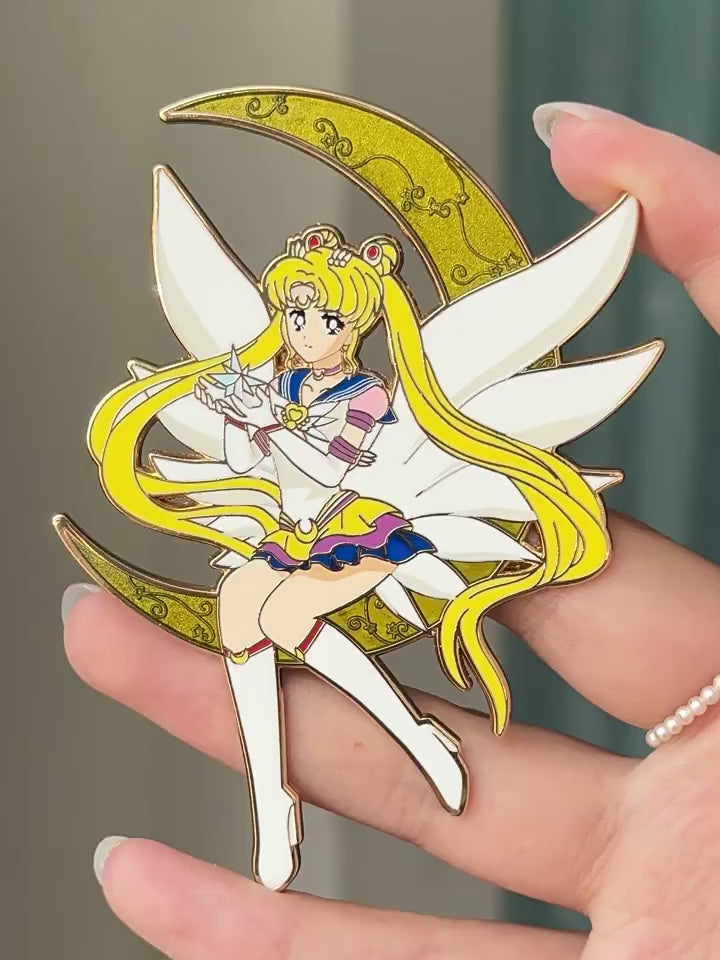 video of Sailor Moon Usagi Tsukino Japanese Animation Pin