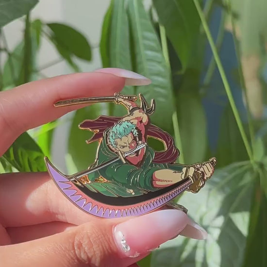 video of One Piece Zoro Pin