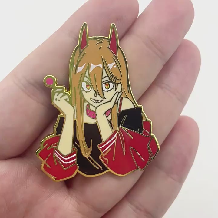 video of Chainsaw Man Power Pin