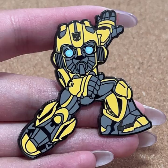 video of Transformers Bumblebee Pin