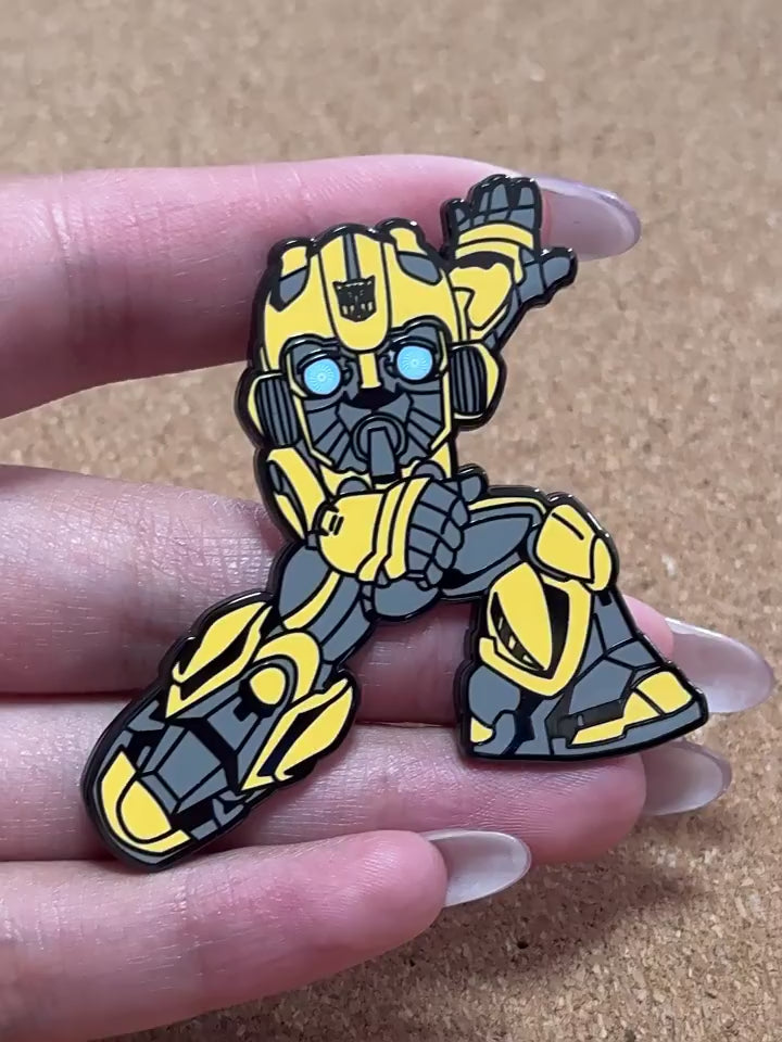 video of Transformers Bumblebee Pin