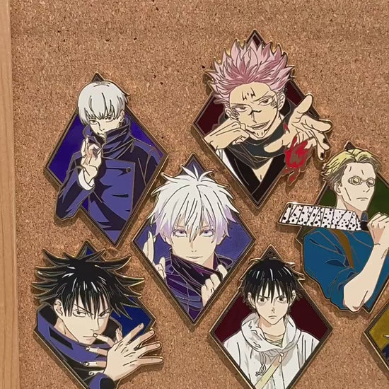 video of Jujutsu Kaisen Family Photo Pin